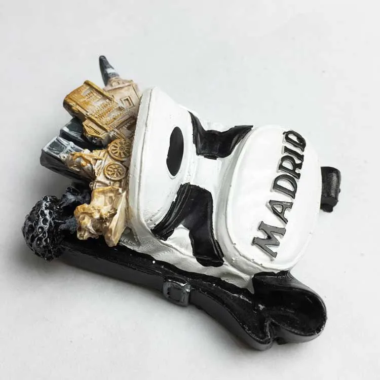 Europe Spain Valencia Madrid Fridge Magnets Tourist Souvenir Decoration Articles Handicraft Magnetic Refrigerator Collection