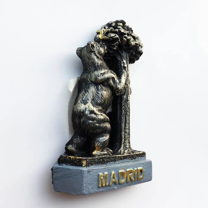 Europe Spain Valencia Madrid Fridge Magnets Tourist Souvenir Decoration Articles Handicraft Magnetic Refrigerator Collection