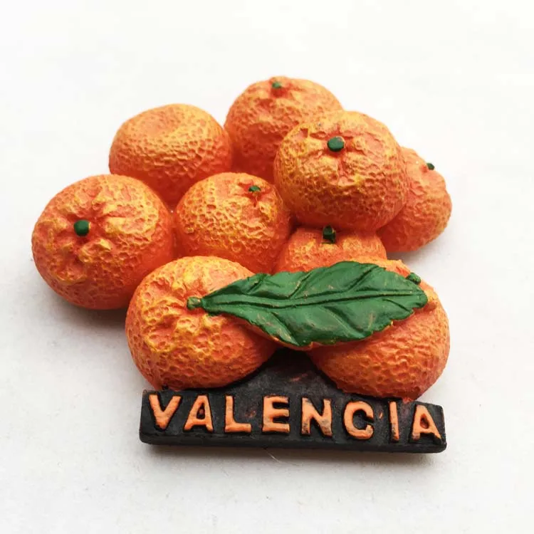 Europe Spain Valencia Madrid Fridge Magnets Tourist Souvenir Decoration Articles Handicraft Magnetic Refrigerator Collection