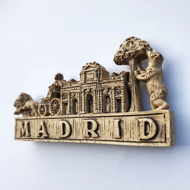 Europe Spain Valencia Madrid Fridge Magnets Tourist Souvenir Decoration Articles Handicraft Magnetic Refrigerator Collection