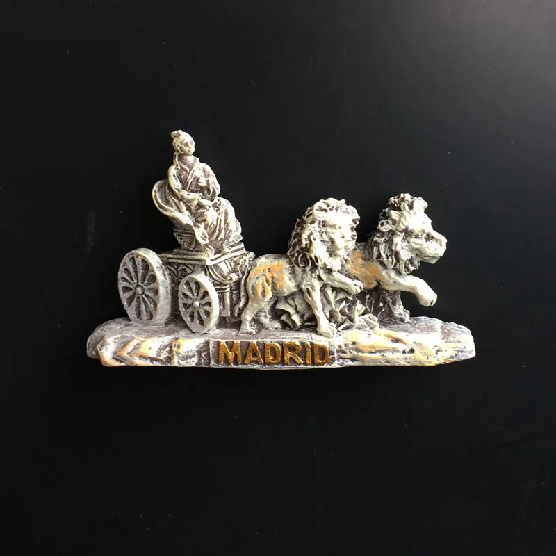 Europe Spain Valencia Madrid Fridge Magnets Tourist Souvenir Decoration Articles Handicraft Magnetic Refrigerator Collection