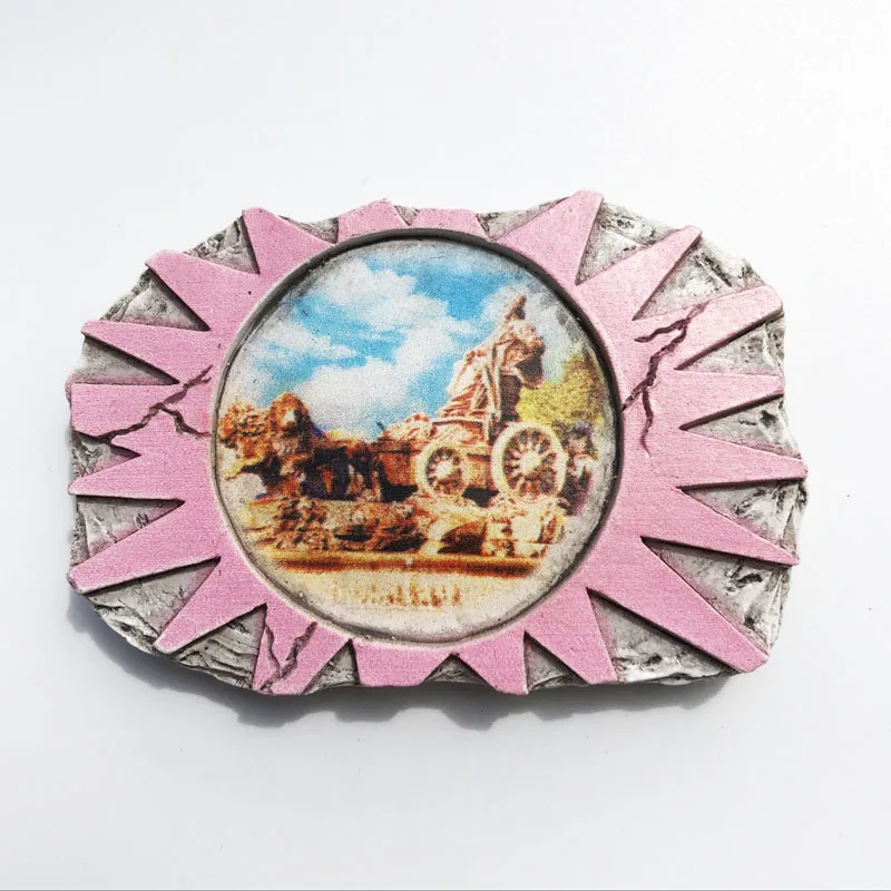 Europe Spain Valencia Madrid Fridge Magnets Tourist Souvenir Decoration Articles Handicraft Magnetic Refrigerator Collection