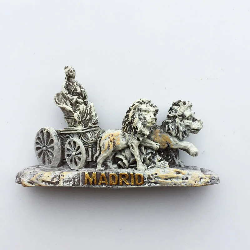 Europe Spain Valencia Madrid Fridge Magnets Tourist Souvenir Decoration Articles Handicraft Magnetic Refrigerator Collection