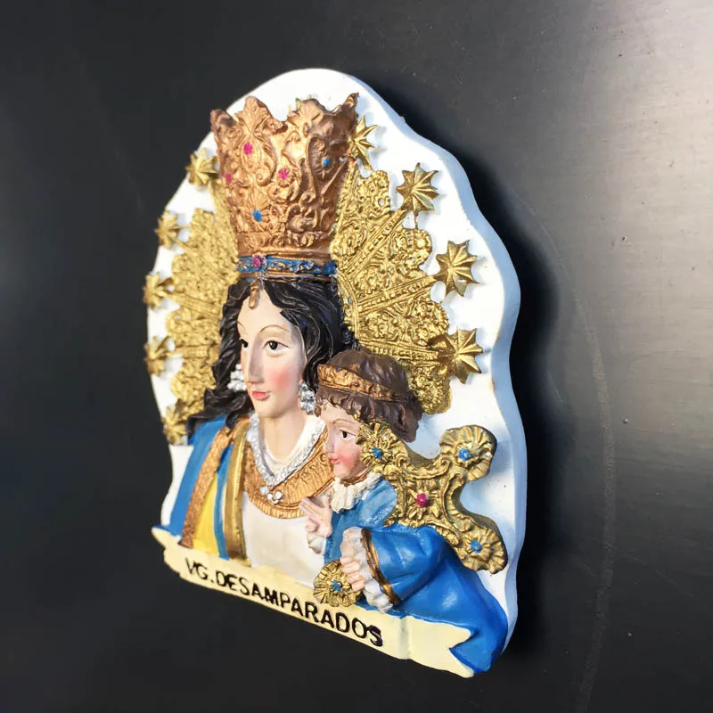 Europe Spain Valencia Madrid Fridge Magnets Tourist Souvenir Decoration Articles Handicraft Magnetic Refrigerator Collection