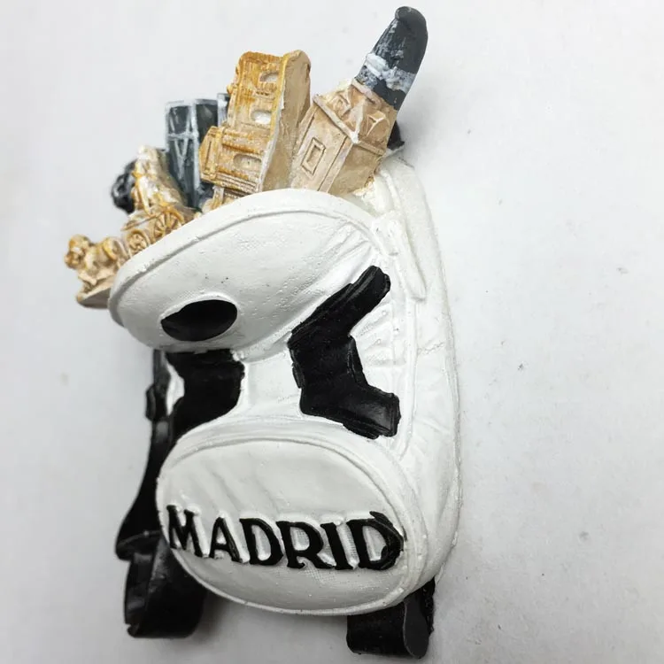 Europe Spain Valencia Madrid Fridge Magnets Tourist Souvenir Decoration Articles Handicraft Magnetic Refrigerator Collection