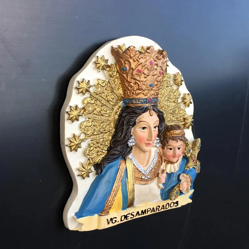 Europe Spain Valencia Madrid Fridge Magnets Tourist Souvenir Decoration Articles Handicraft Magnetic Refrigerator Collection