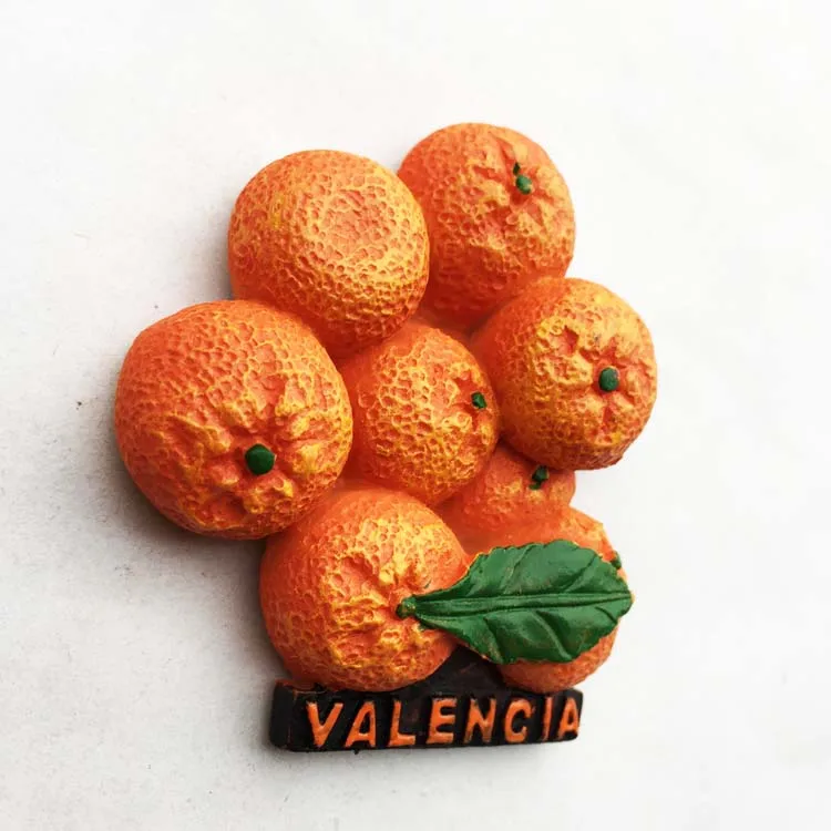 Europe Spain Valencia Madrid Fridge Magnets Tourist Souvenir Decoration Articles Handicraft Magnetic Refrigerator Collection