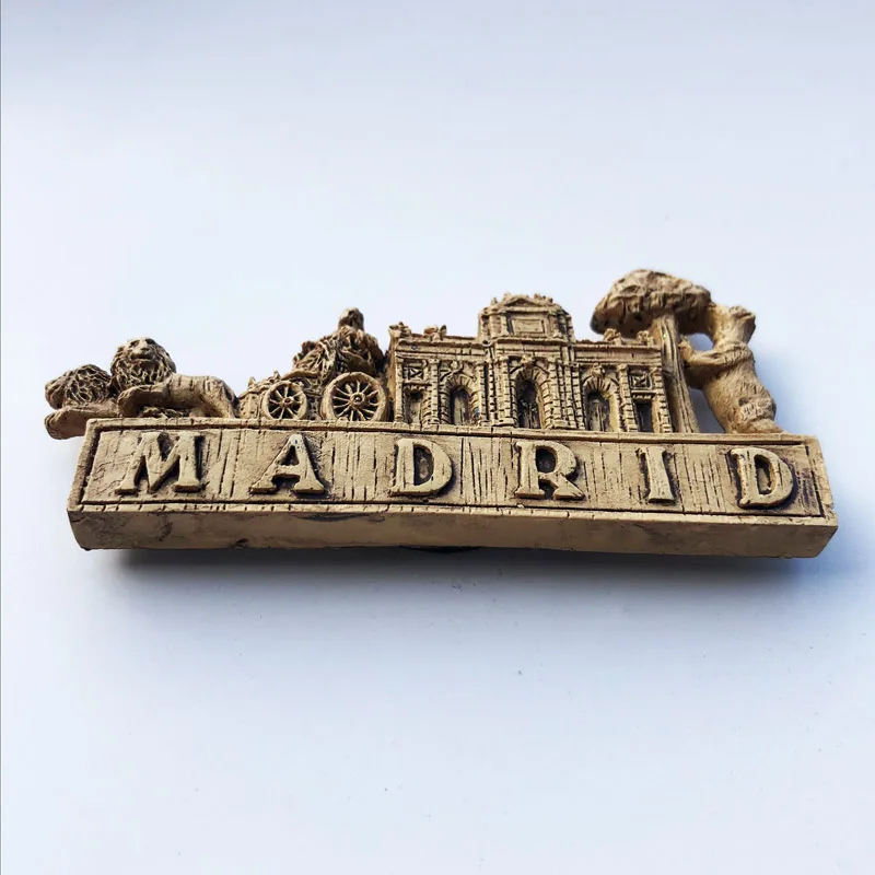 Europe Spain Valencia Madrid Fridge Magnets Tourist Souvenir Decoration Articles Handicraft Magnetic Refrigerator Collection