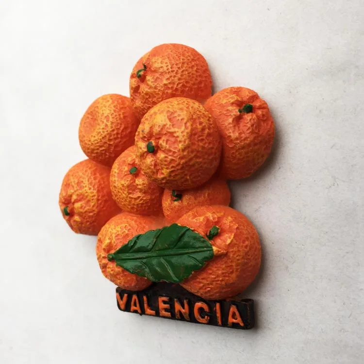 Europe Spain Valencia Madrid Fridge Magnets Tourist Souvenir Decoration Articles Handicraft Magnetic Refrigerator Collection