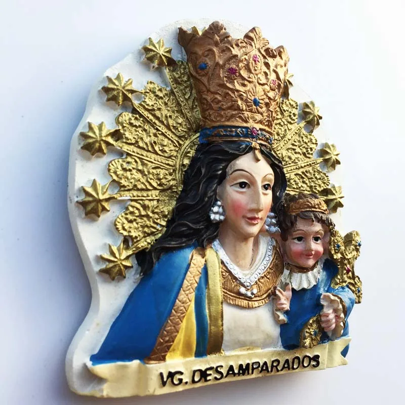 Europe Spain Valencia Madrid Fridge Magnets Tourist Souvenir Decoration Articles Handicraft Magnetic Refrigerator Collection