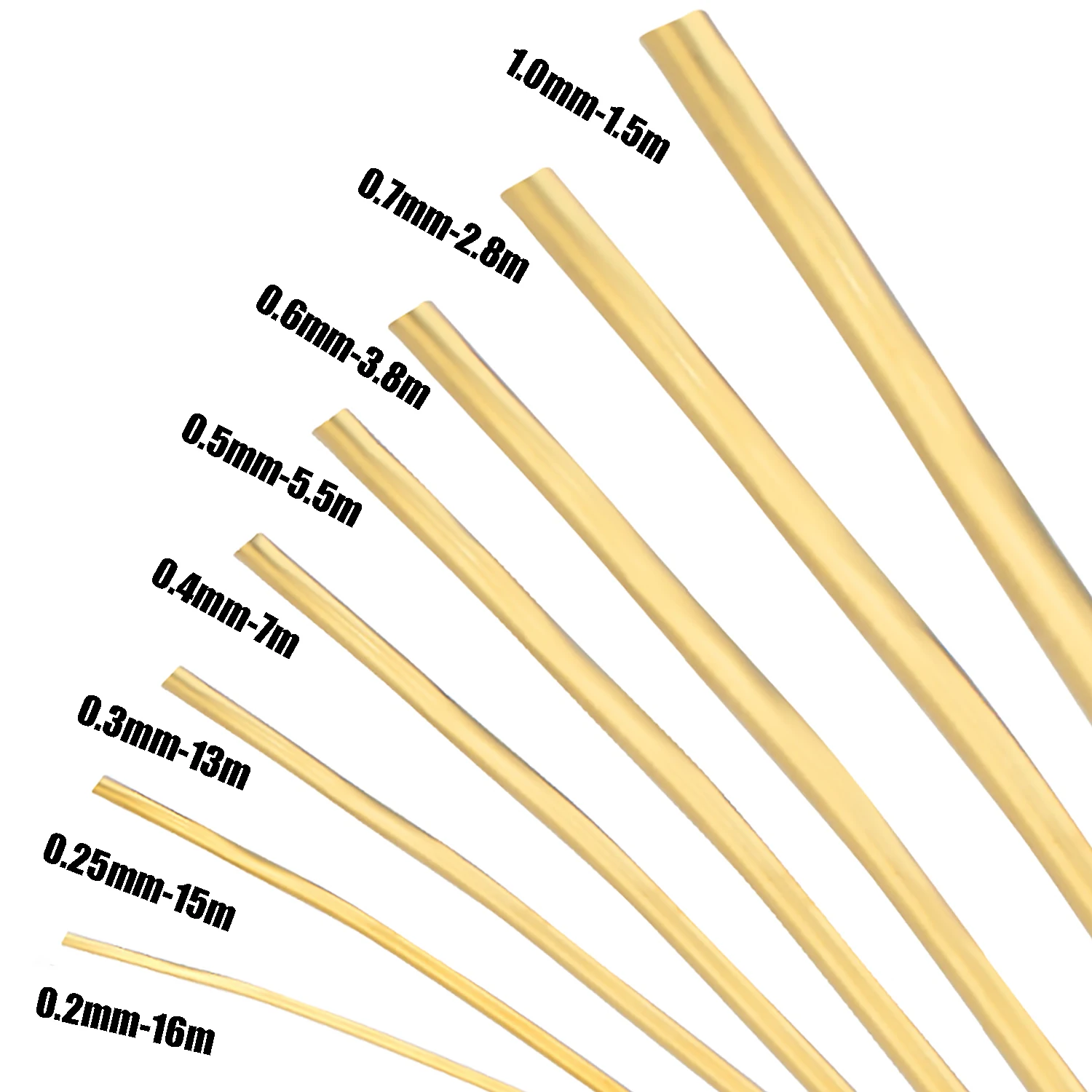 0.2/0.25/0.3/0.4/0.5/0.6/0.7/1mm Rose Gold Colorfast Copper Wire DIY Bracelet Necklace Jewelry Craft Beading Wire Jewelry Making
