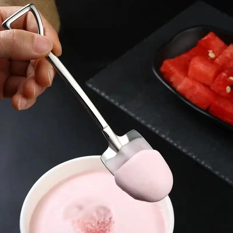 1/2/4PCS Stainless Steel Watermelon Spoon Shovel Spoon Household Creative Dessert Ice Cream Spoon Fruit Spoon Kitchen Gadgets