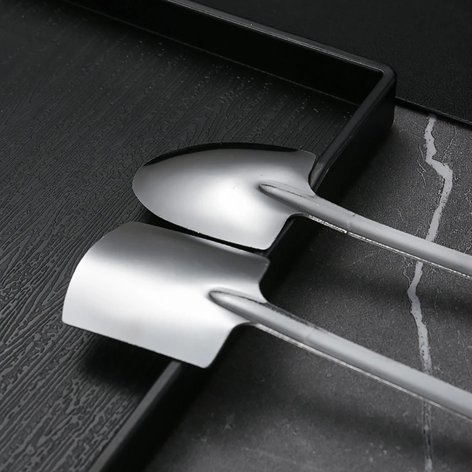1/2/4PCS Stainless Steel Watermelon Spoon Shovel Spoon Household Creative Dessert Ice Cream Spoon Fruit Spoon Kitchen Gadgets