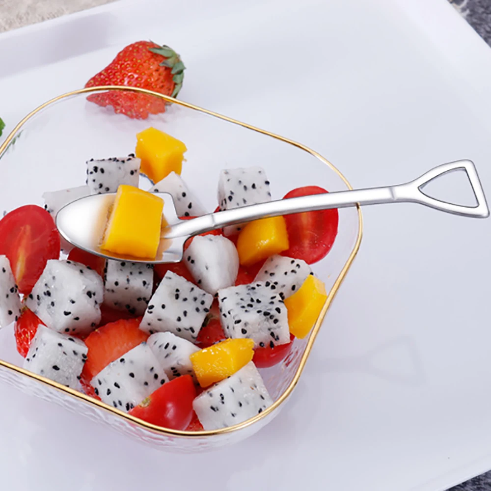 1/2/4PCS Stainless Steel Watermelon Spoon Shovel Spoon Household Creative Dessert Ice Cream Spoon Fruit Spoon Kitchen Gadgets