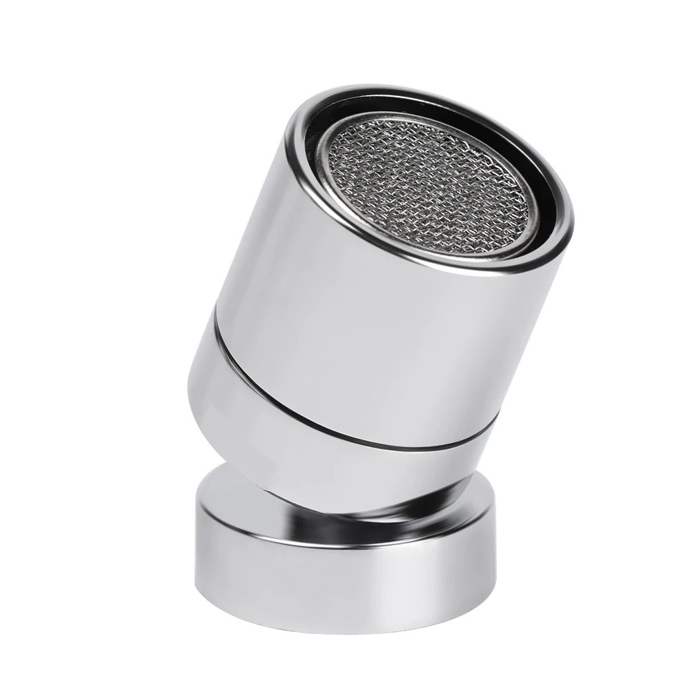 1Pc 360 Degree Swivel Brass Faucet Aerator Water Bubbler Saving Tap For Bathroom Kitchen Bidet Faucet Filter Mesh Accessories