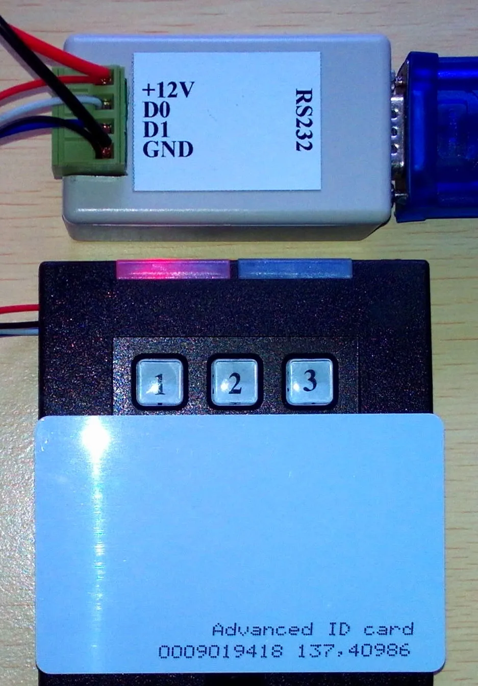Serial Port RS232 To Wiegand WG26/34/232/Serial Wiegand/COM Port/Bidirectional Transmission Onverting RS232 Barcode Reader