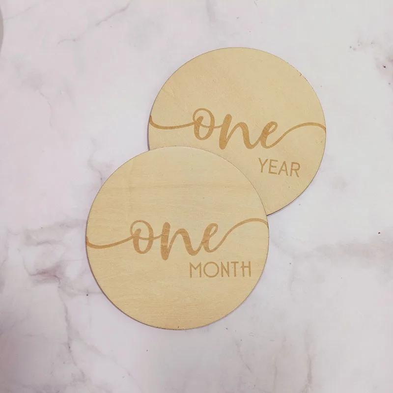 Baby Milestone Cards, Wooden Milestone Signs, Baby Shower Gift, Newborn Photo Props, Baby Monthly Milestone Markers