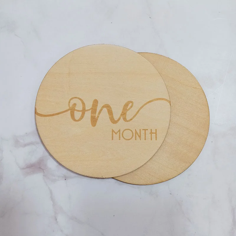 Baby Milestone Cards, Wooden Milestone Signs, Baby Shower Gift, Newborn Photo Props, Baby Monthly Milestone Markers