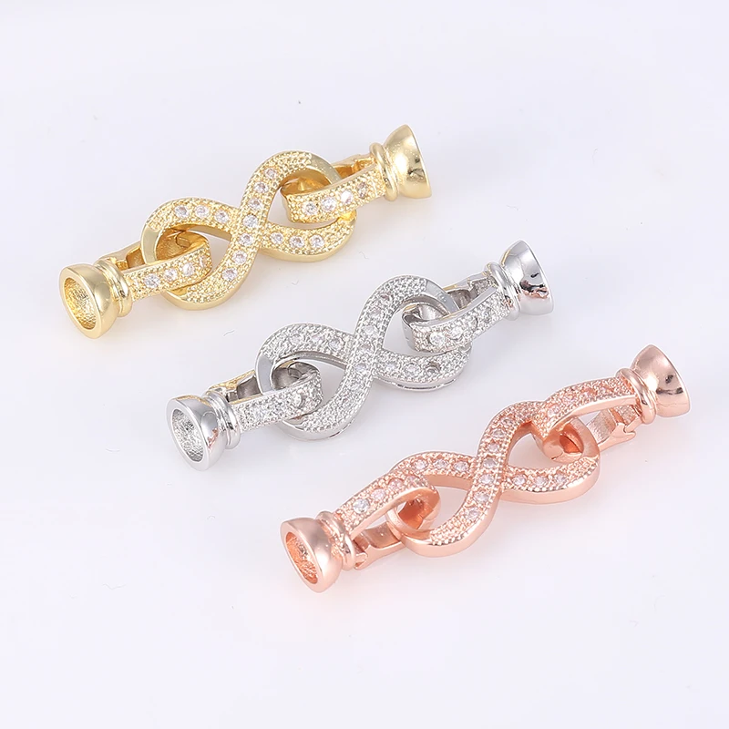 2023 Fashion Clasps Accessories DIY Jewellery Findings Components Fit Making Multi Strand Pearl Bracelet Necklace Clasp Closures