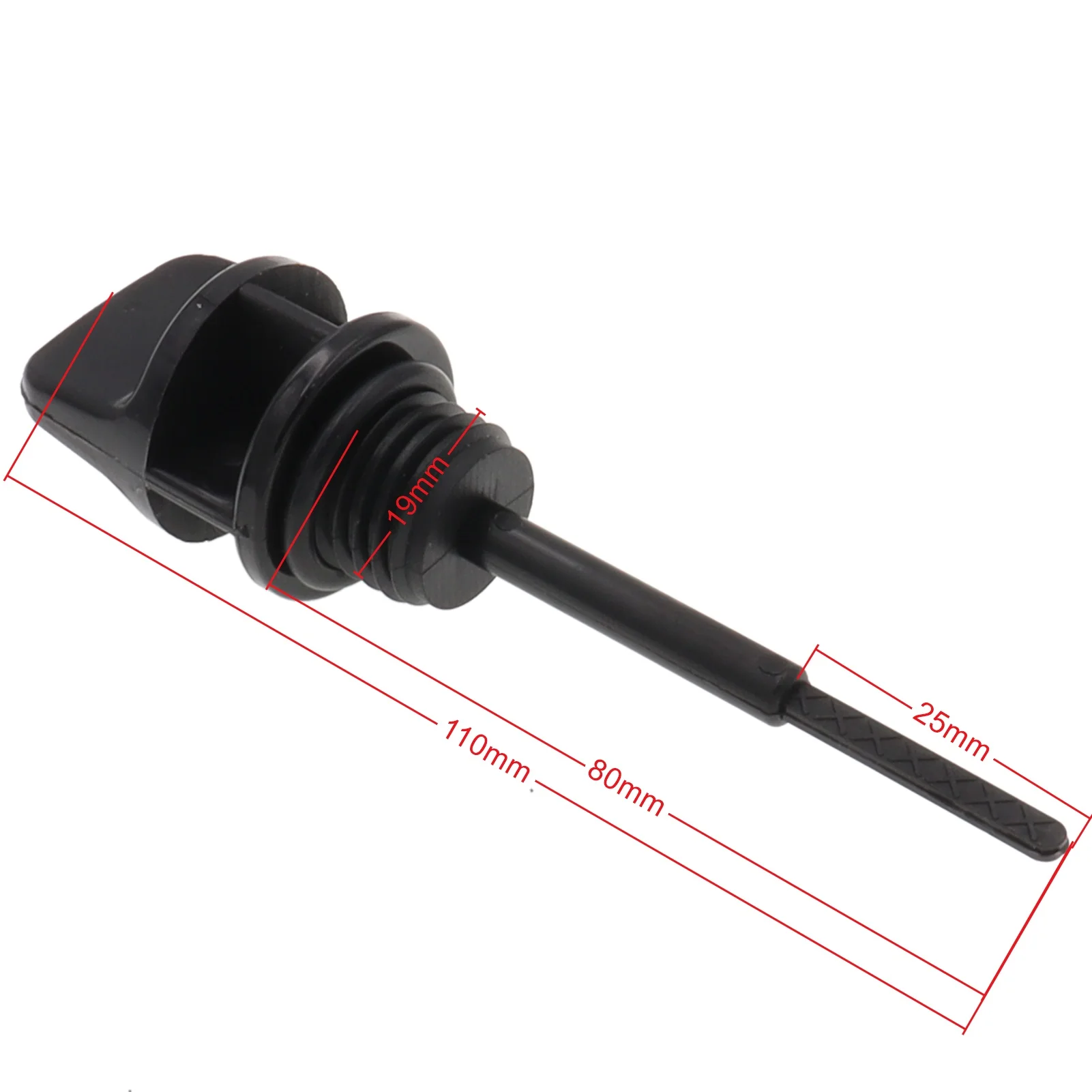 Motorcycle Accessories 110mm Oil Dipstick With O Ring For GY6 50CC 125CC 150CC 39QMB 147QMD 152QMI 157QMJ Scooter ATV Go Kart