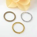 (3495)20PCS 5x8MM Hole 2.4MM 24K Gold Color Plated Brass Cylindrical Spacer Beads Bracelet Beads High Quality Jewelry Accessorie