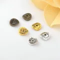(3495)20PCS 5x8MM Hole 2.4MM 24K Gold Color Plated Brass Cylindrical Spacer Beads Bracelet Beads High Quality Jewelry Accessorie