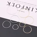 (3495)20PCS 5x8MM Hole 2.4MM 24K Gold Color Plated Brass Cylindrical Spacer Beads Bracelet Beads High Quality Jewelry Accessorie