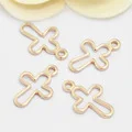 (3495)20PCS 5x8MM Hole 2.4MM 24K Gold Color Plated Brass Cylindrical Spacer Beads Bracelet Beads High Quality Jewelry Accessorie