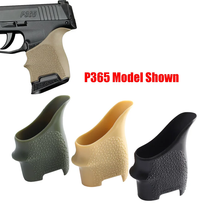 Hogue HANDALL Beavertail Anti-Slip Rubber Grip Sleeve For Sig P365