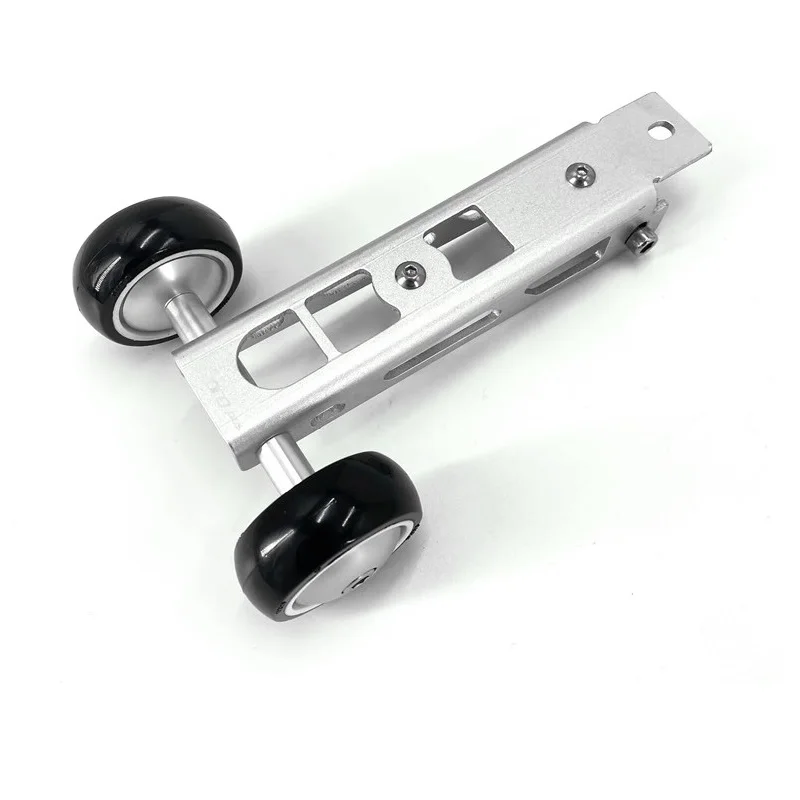 Litepro Folding Bike Easywheel For Birdy 2-3 Series Easy Wheel Aluminum Alloy Black Silver