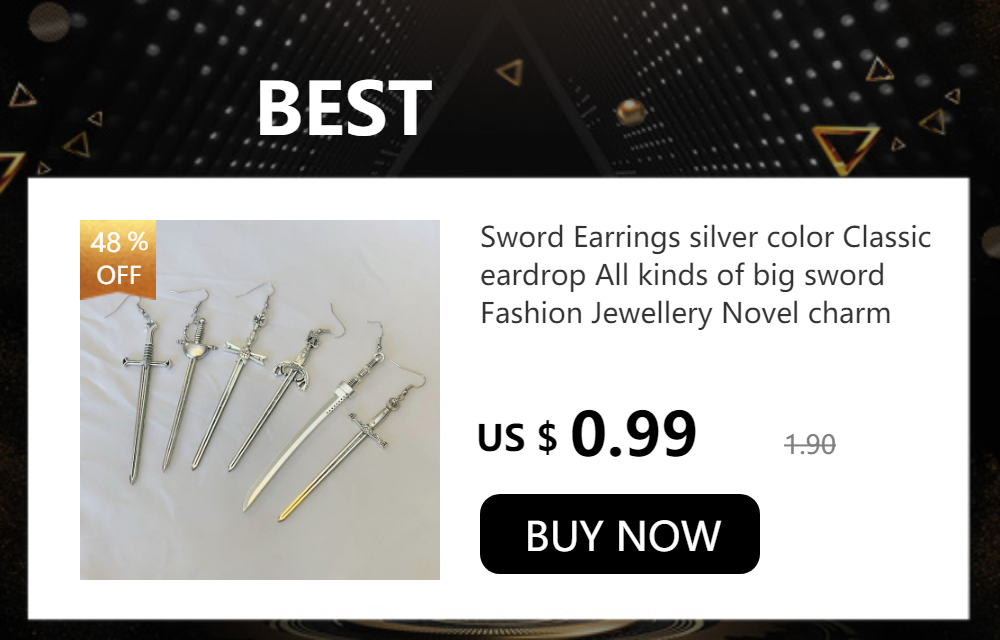 Sword Necklace Highlander Bronze Pendant charm Katana brass Fantasy jewelry Excalibur Blade Slay fashion men women gift Gothic