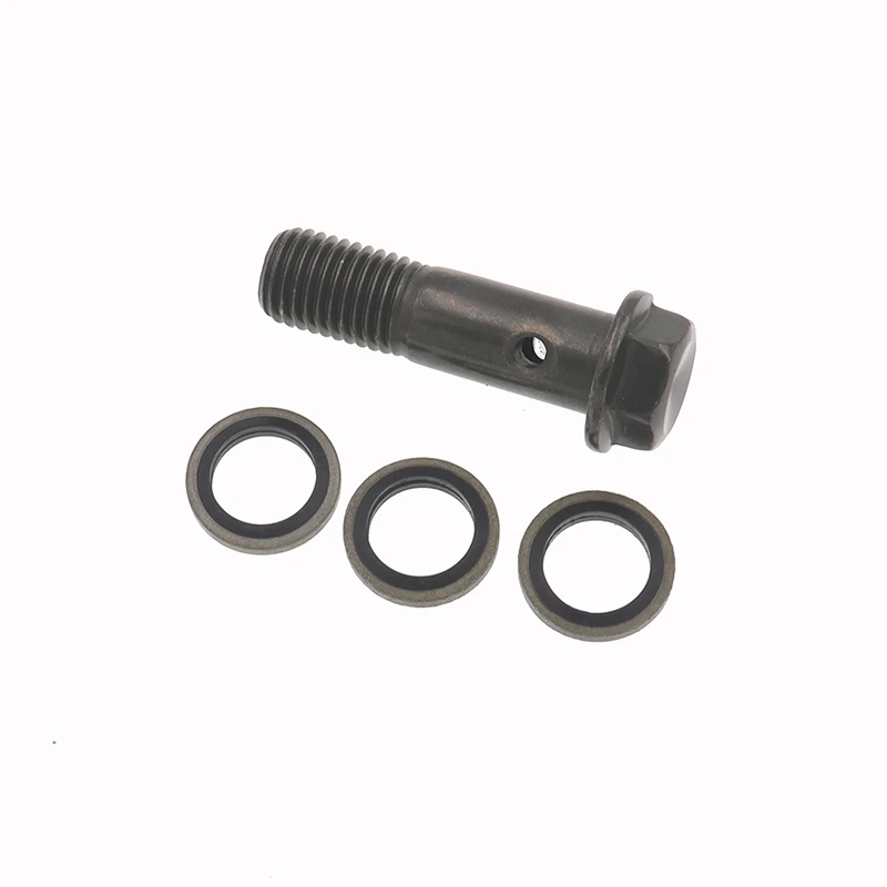 Universal Replacement Motorcycle Brake Hollow Screw M10 X 1.25 Brake Double Oil Pipe Banjo Bolt For Nuts & Bolts