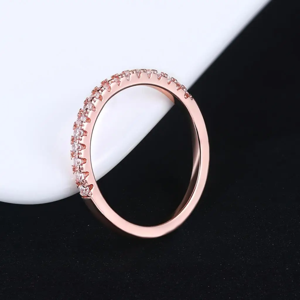 Thin Finger Rings For Women Aesthetic Accessories Dating Engagement Tiny Women's Dainty Ring Colorful Jewelry Wholesale R132