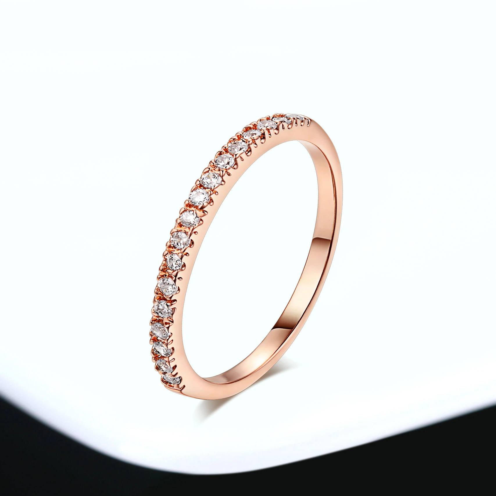 Thin Finger Rings For Women Aesthetic Accessories Dating Engagement Tiny Women's Dainty Ring Colorful Jewelry Wholesale R132