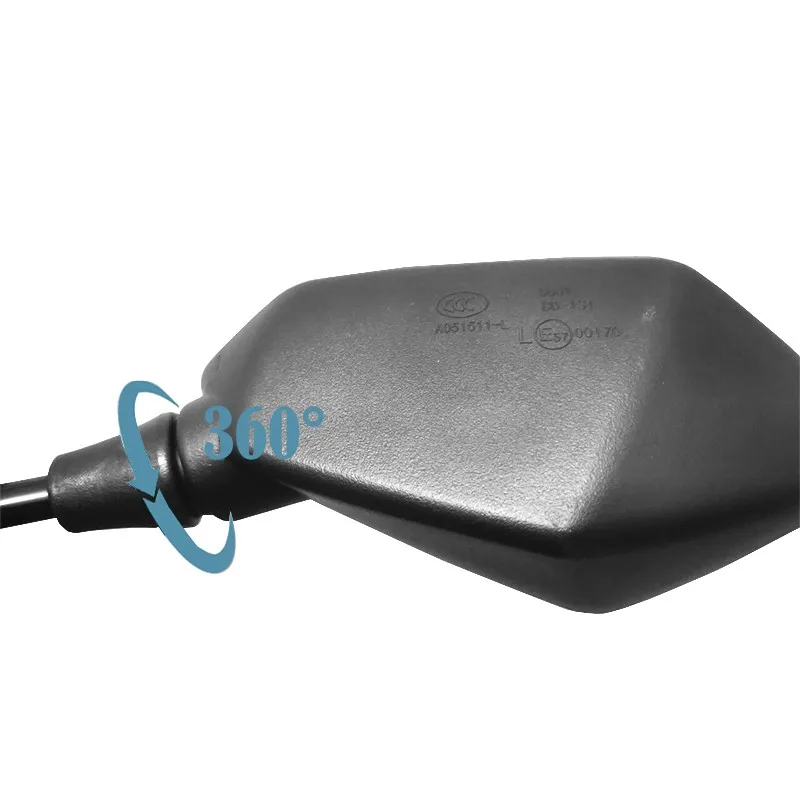 Motorcycle Rearview Mirror 8 10mm Universal Side Mirrors For Kawasaki Z650 Z800 Z750 Z900 Z1000 Suzuki GSX150 Bandit GSR 600 700