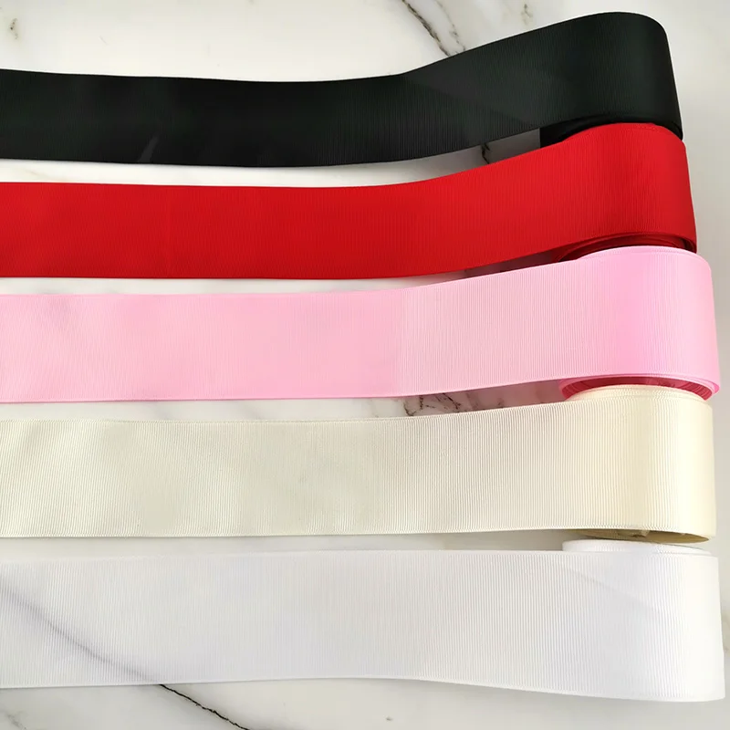 (10 meters/lot)2inch(50mm) Grosgrain Ribbon Wholesale Gift Wrap Christmas Handmade DIY Decoration