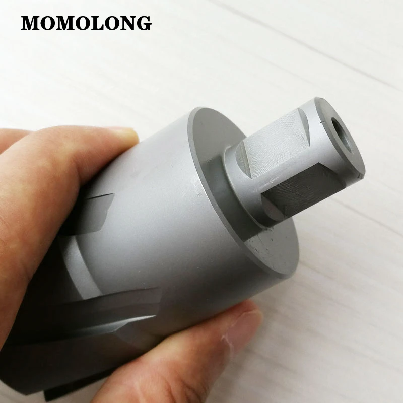 TCT Annular Cutter 12-65mm×35mm Magnetic Drill Bits With 3/4" Weldon Shank Carbide Magnetic Drill Bit For Metal Cutting Hole Saw