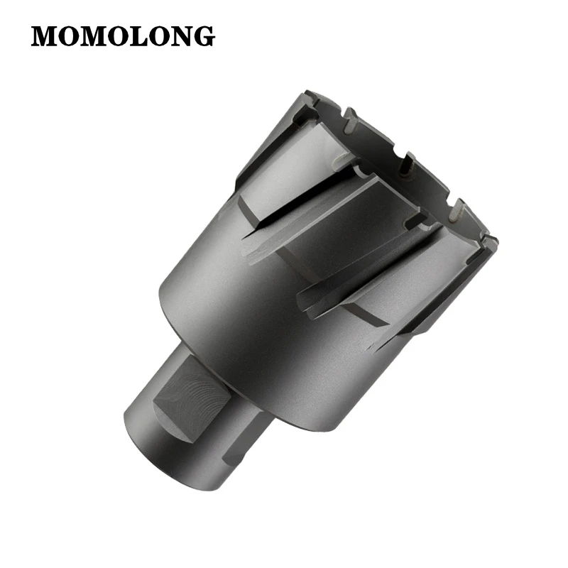 TCT Annular Cutter 12-65mm×35mm Magnetic Drill Bits With 3/4" Weldon Shank Carbide Magnetic Drill Bit For Metal Cutting Hole Saw
