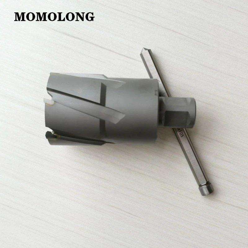 TCT Annular Cutter 12-65mm×35mm Magnetic Drill Bits With 3/4" Weldon Shank Carbide Magnetic Drill Bit For Metal Cutting Hole Saw