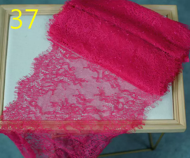 3meters/lot 20cm Width Fashion High Quality Handmade DIY Eyelash Lace Trimming, lace fabric