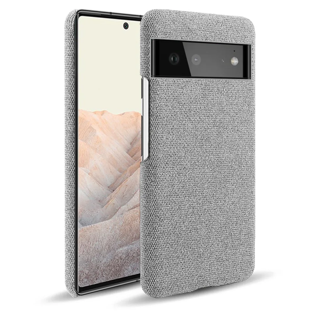 Case for Google Pixel 6 Pro 5 Cover Soft Premium Fabric and Anti-Slip Grip Case for Google Pixel 7 8 9A 10 Pro XL Cover Coqu