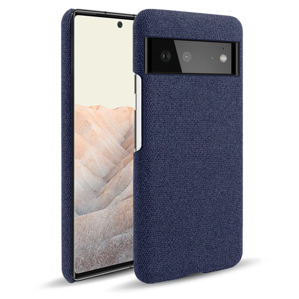 Case for Google Pixel 6 Pro 5 Cover Soft Premium Fabric and Anti-Slip Grip Case for Google Pixel 7 8 9A 10 Pro XL Cover Coqu