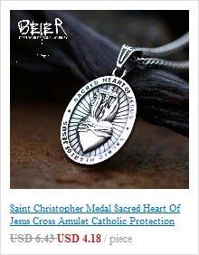 Beier Stainless Steel 1% Battery Pendant Chain Necklace men Jewelry BP8-091