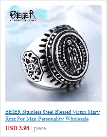 Beier Stainless Steel 1% Battery Pendant Chain Necklace men Jewelry BP8-091