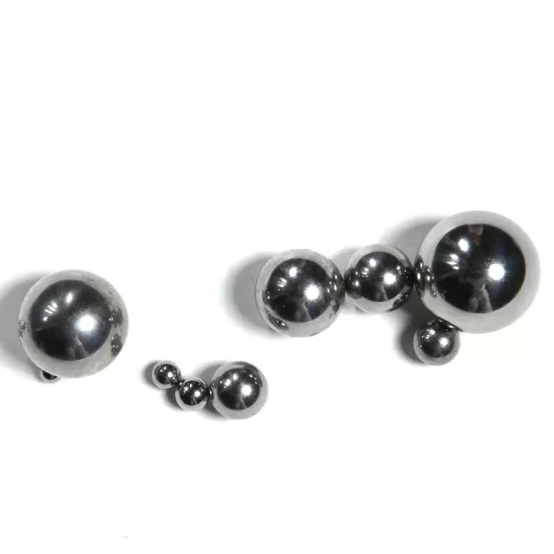10/100PCS 2 3 4 5 6 7 8 9 9.5 10 12mm Steel Ball Pocket Shot Outdoor Hunting Slingshot Pinball Carbon Steel Shooting Accessories