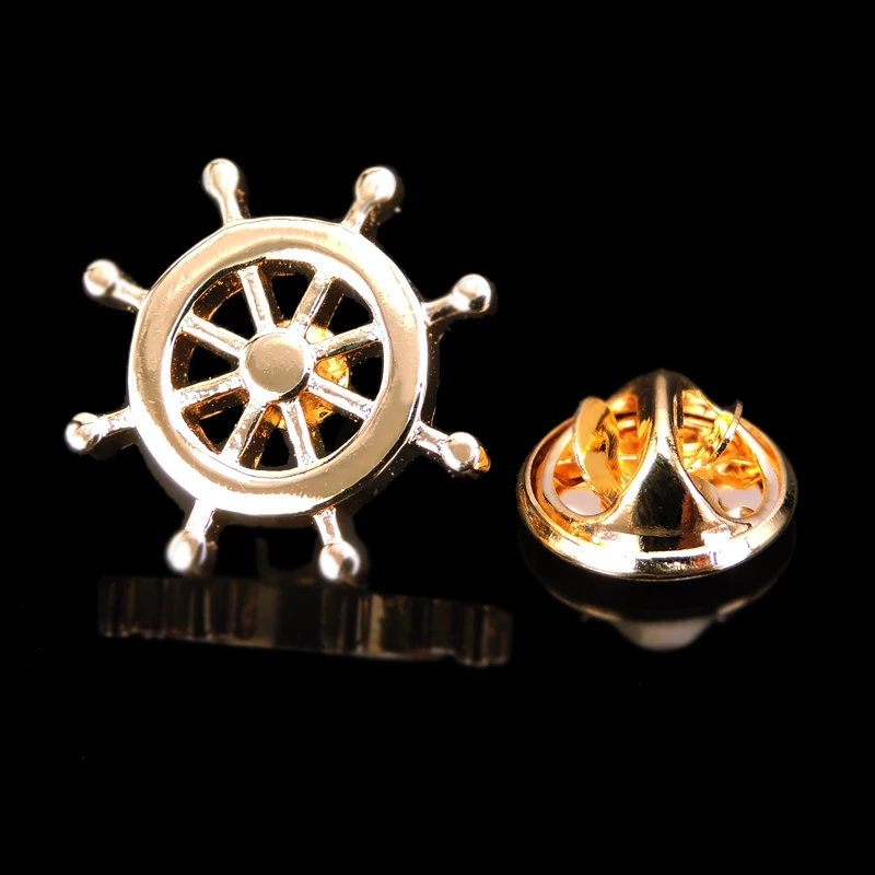 high quality men's brooch fashion jewelry boat anchor motorcycle plane Brooch new men's Wedding Shirt Dress LAPEL BADGE PIN gift