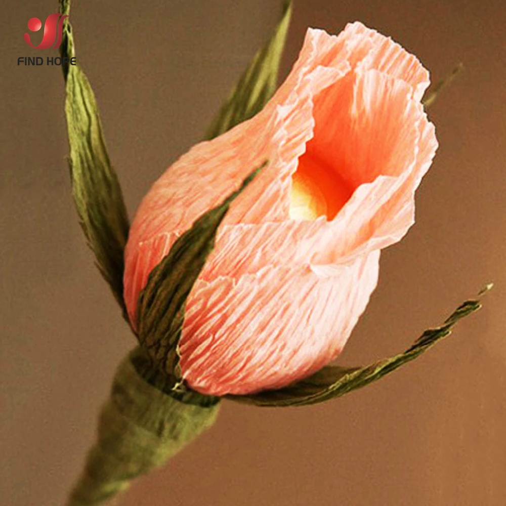 250*25cm(8ft x9.8") Colored Crepe Paper Roll Origami Crinkled Crepe Paper Craft DIY Flowers Decoration Gift Wrapping Paper Craft