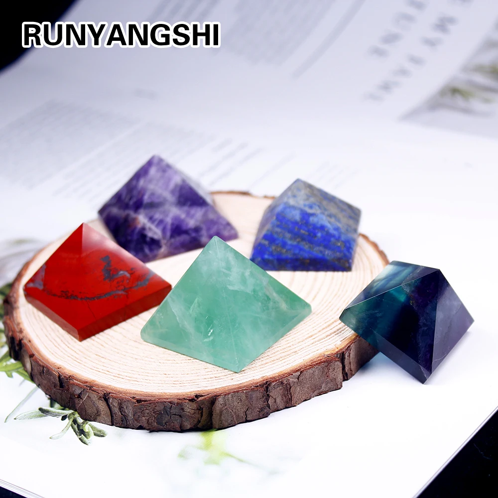 30mm Natural Crystal Love  Heart Pendant Mineral Specimens Gemstone Rocks Amethyst Collectibles Jewelry Home Decor