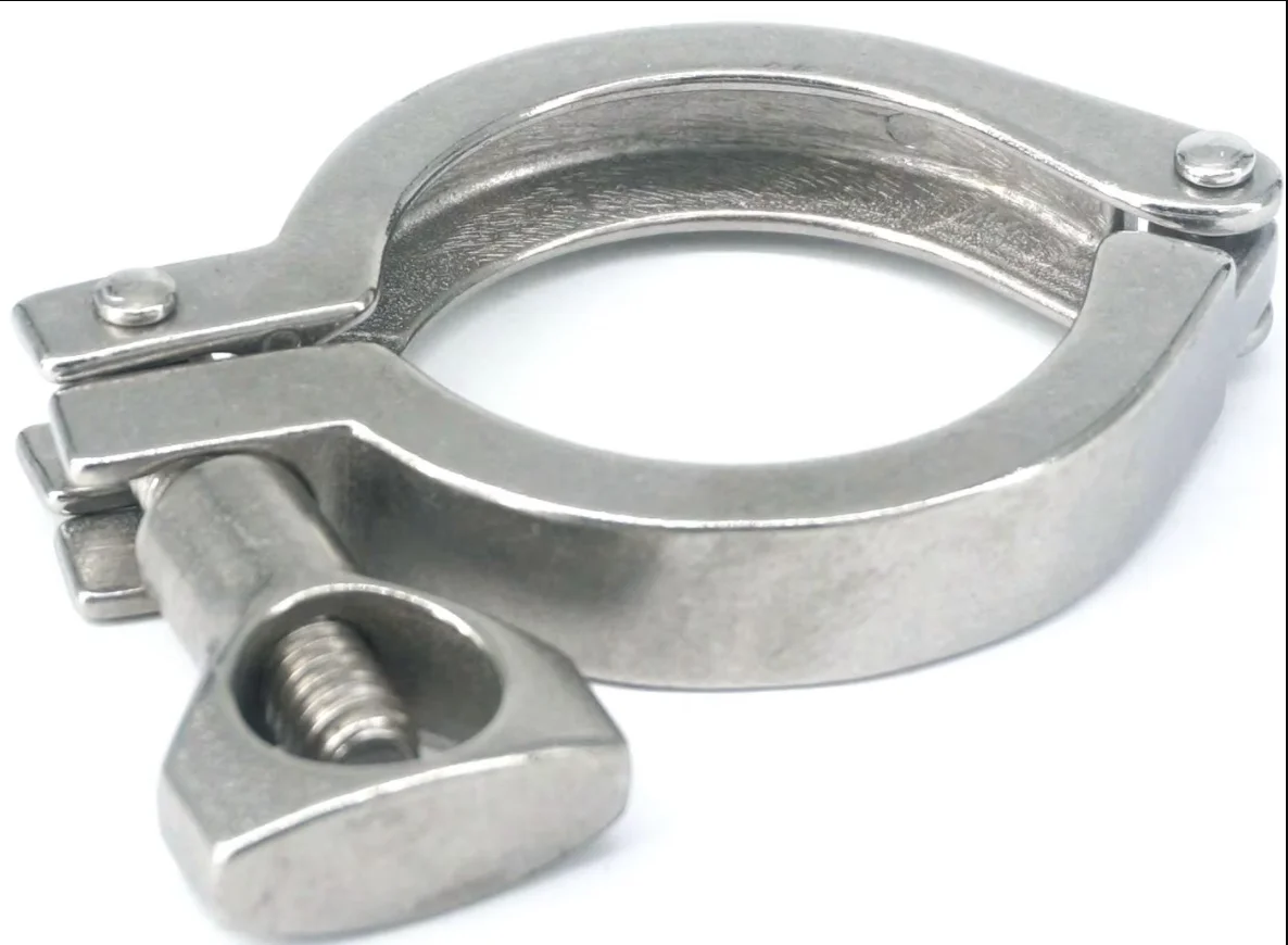 Ferrule O/D 25.4/34/40/50/5/64/77.5/91/106/119/233mm 304 Stainless Casting Tri Clamp Sanitary Fitting Dairy Brewing Tri Clover