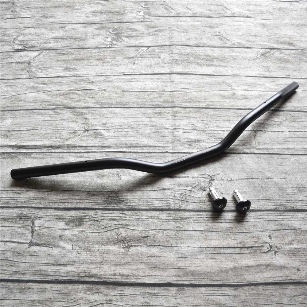 Motorcycle Handlebar 22mm 7/8'' CNC Aluminum Alloy Sand Anodizing Handle Bars 735mm for Cafe Racer MT07 MT09 Z800 Z900 Ninja 400